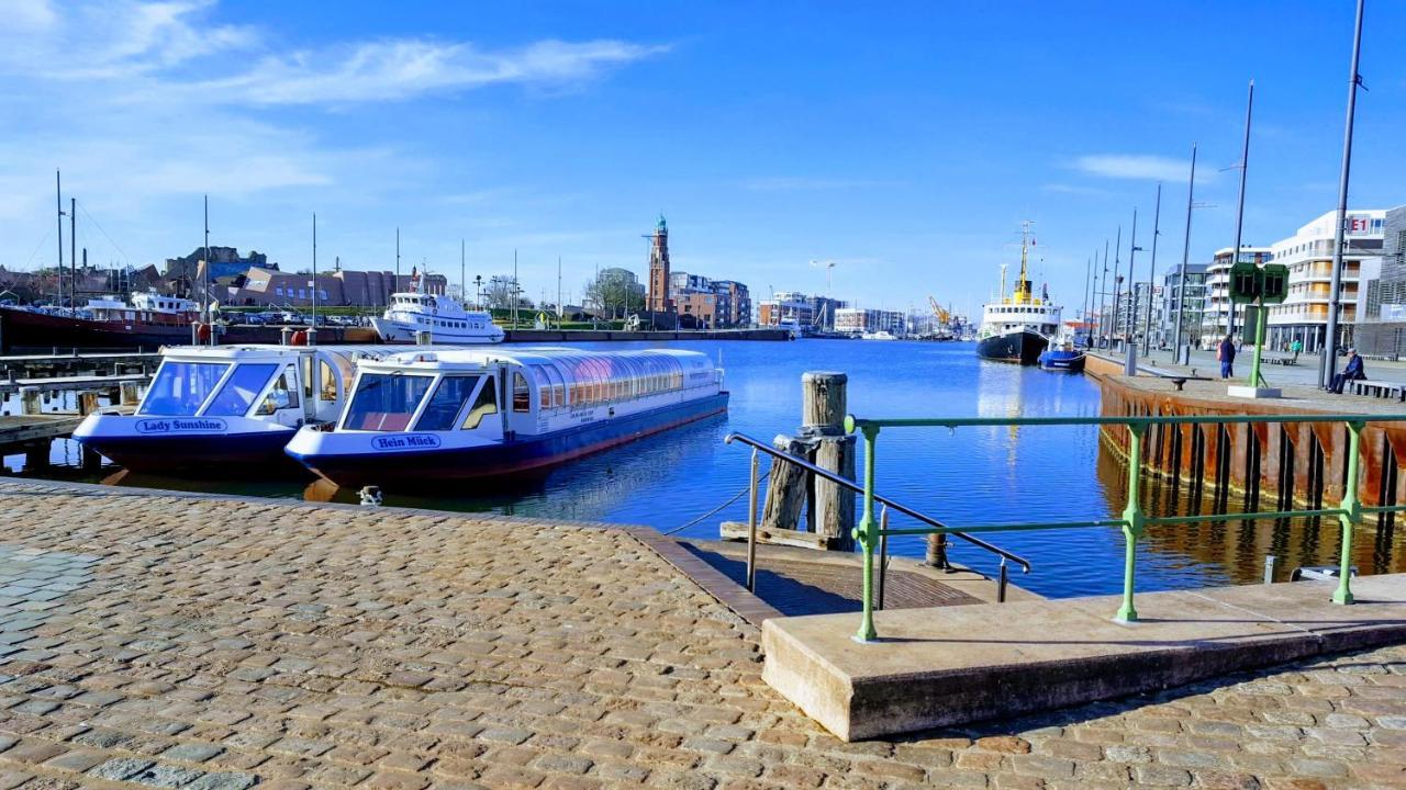 "Lilie" In Geestland-Langen, Ideal Fuer Familien & Homeoffice - Wlan & Parkplatz - 3 Zimmer, Balkon - Nahe Bremerhaven Ngoại thất bức ảnh