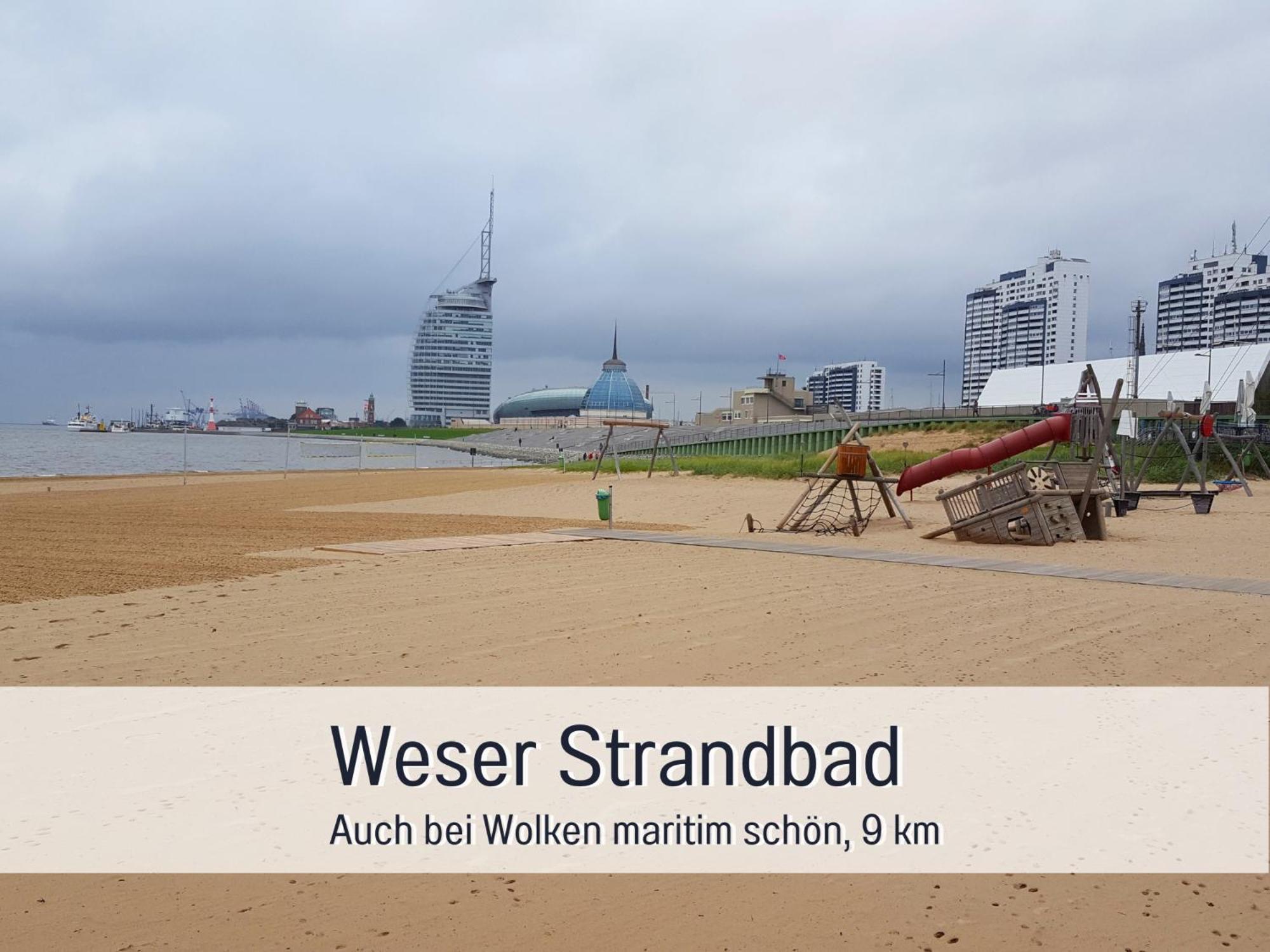 "Lilie" In Geestland-Langen, Ideal Fuer Familien & Homeoffice - Wlan & Parkplatz - 3 Zimmer, Balkon - Nahe Bremerhaven Ngoại thất bức ảnh